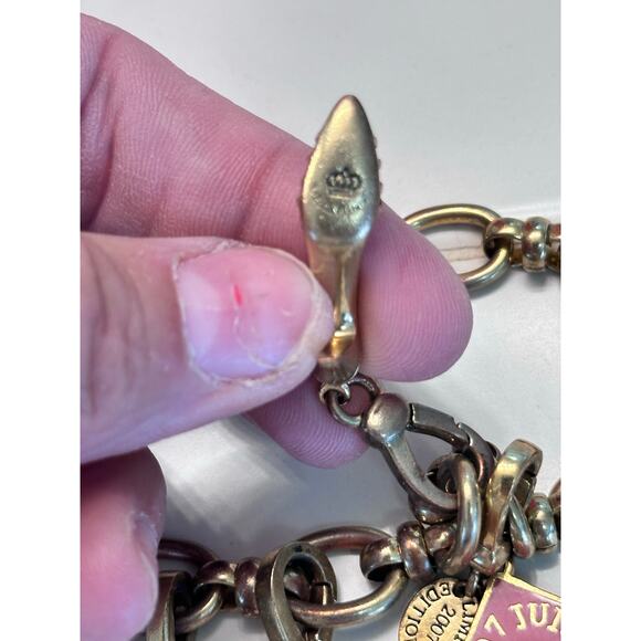 VERY RARE VINTAGE JUICY COUTURE CHARM BRACELET VHTF 2001 2000s Y2K - Picture 4 of 16